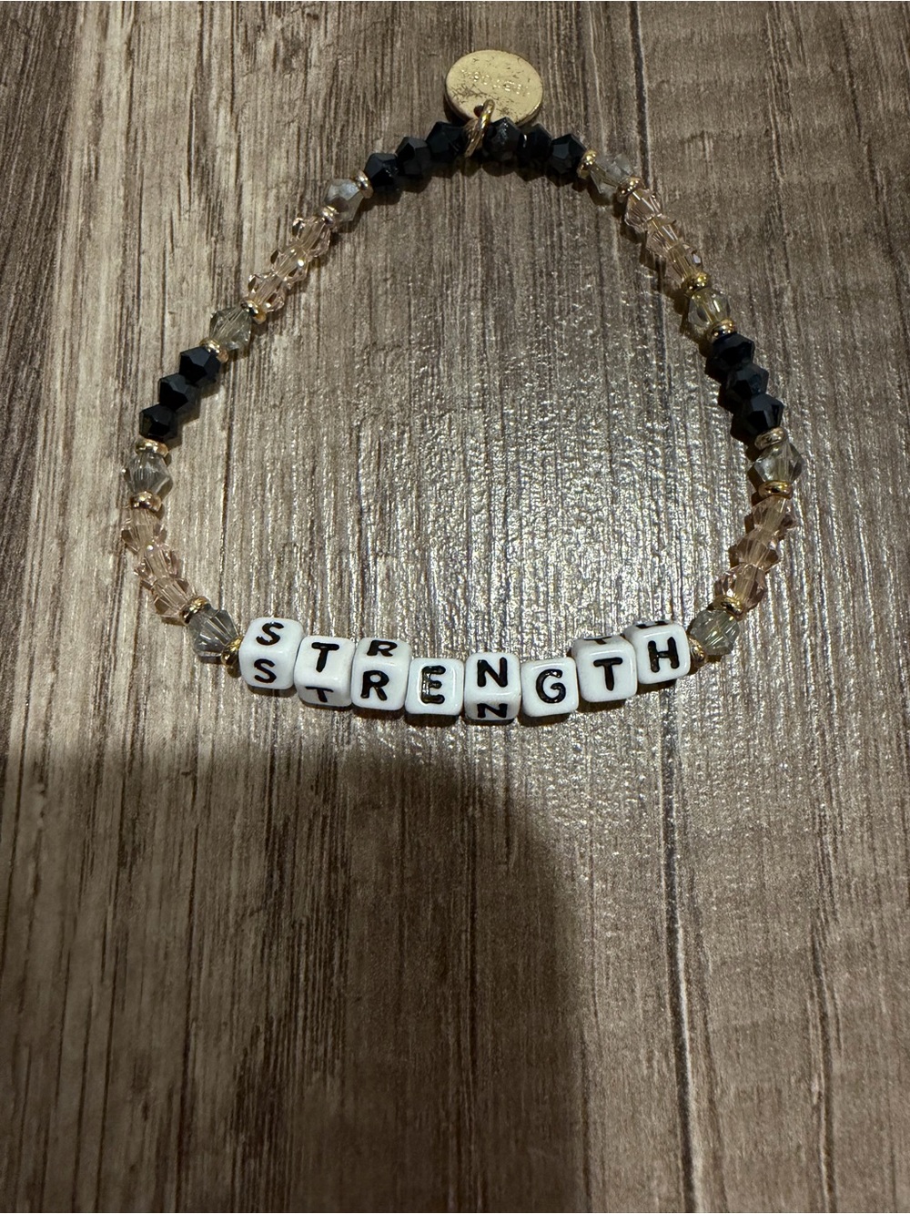 Strength Little Words Project Bracelet